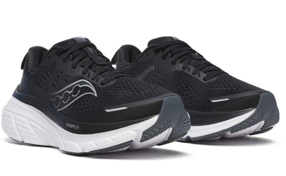 Saucony Guide 18 s10999-100 Women's 6.5 Black White